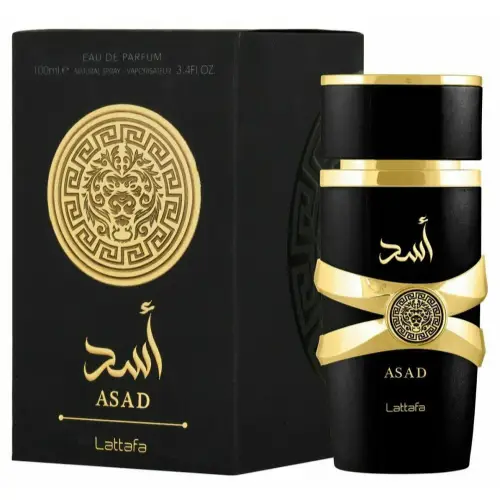 Lattafa Asad Eau de Parfum bottle
