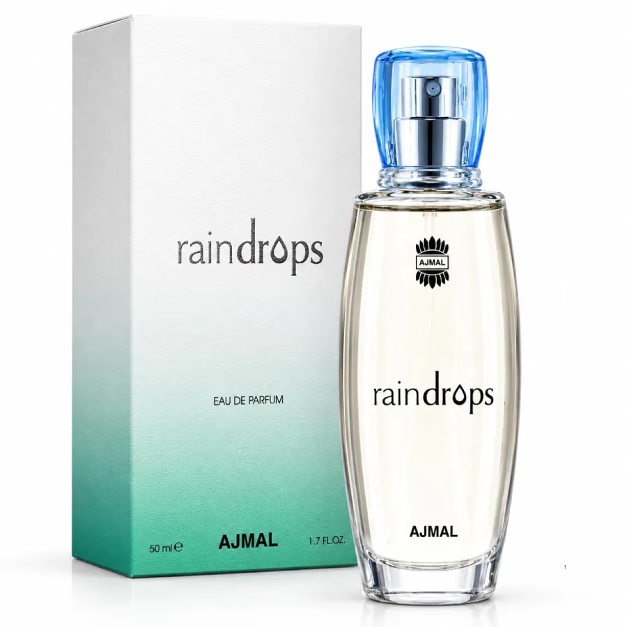 Ajmal Raindrops 50 ml Eau de Parfum bottle