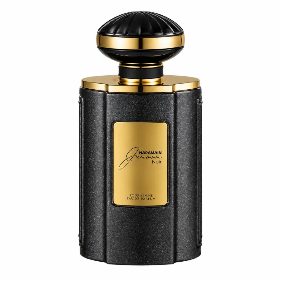 Al Haramain Junoon Noir Eau de Parfum bottle
