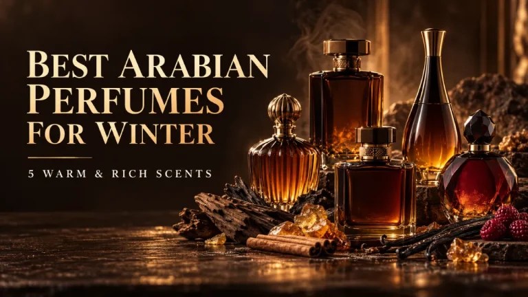 Five warm Arabian perfumes for winter with amber, oud, spices and leather