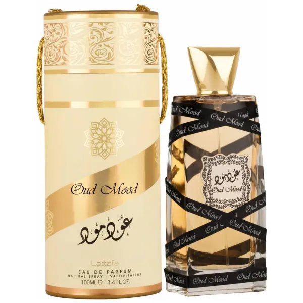 Lattafa Oud Mood Eau de Parfum bottle