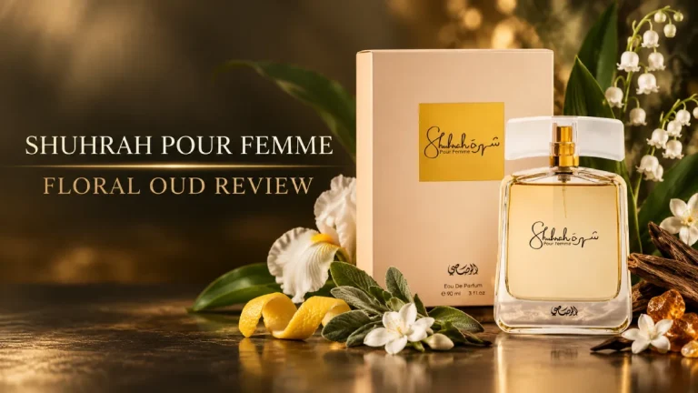 Rasasi Shuhrah Pour Femme floral oud perfume review